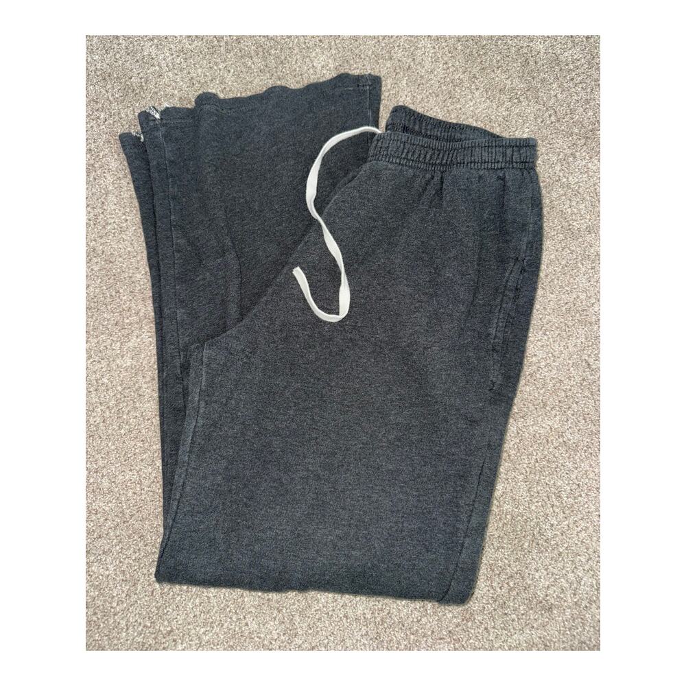Brandy Melville Wide Leg Baggy Gray Sweatpants